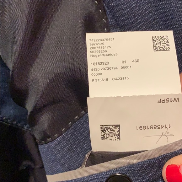 Hugo Boss Men Blazer/suit Guabello super 130 38R - Picture 8 of 8